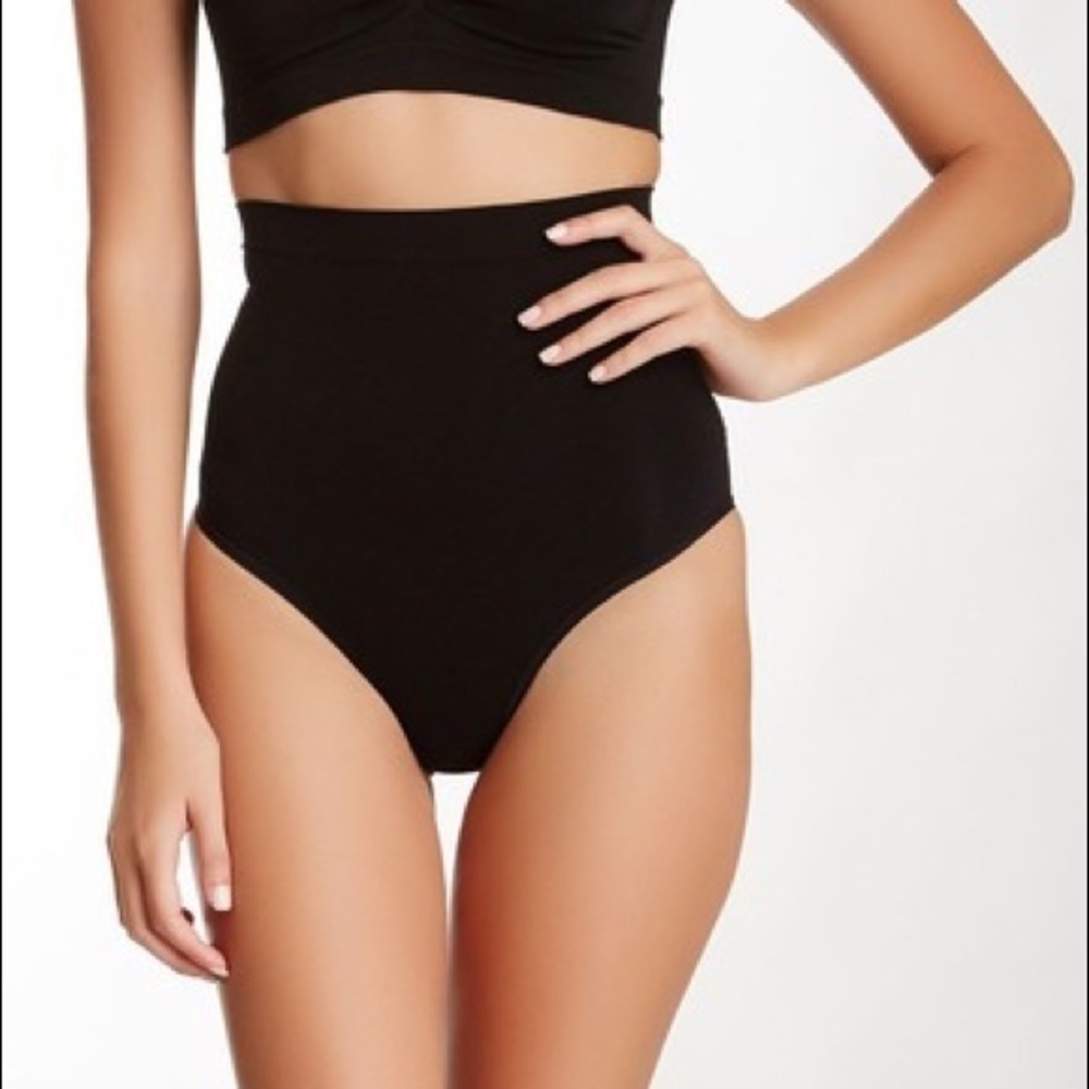 CONTROLBODY HIGH WAIST BRIEF SHAPER BLACK XXL NWOT